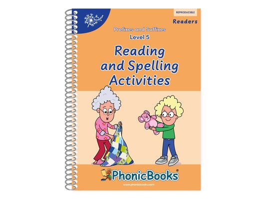 Phonic Books Dandelion Readers Level 5 Prefixes and Suffixes Activities