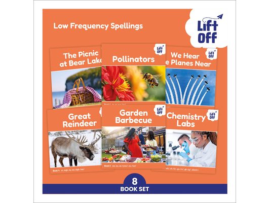 Phonic Books Lift Off Readers Low Frequency Spellings