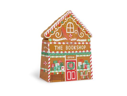 Gingerbread Bookshop Gift Bag (Large)