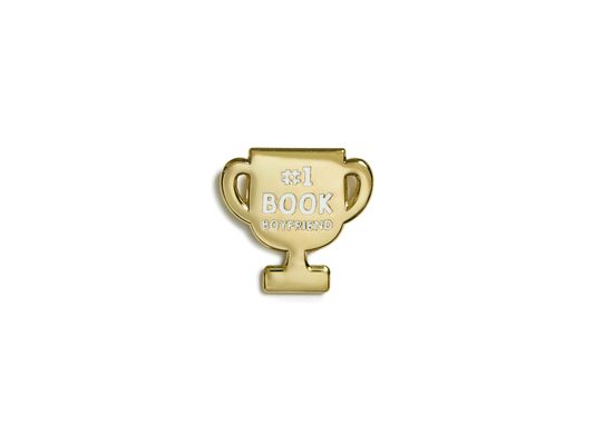 #1 Book Boyfriend Enamel Pin