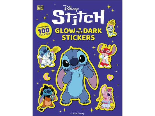 Disney Stitch Glow in the Dark Ultimate Sticker Book