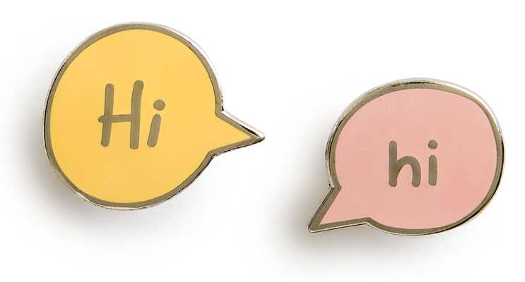Heartstopper: Boy Meets Boy Enamel Pin Set - Pin Set of 2