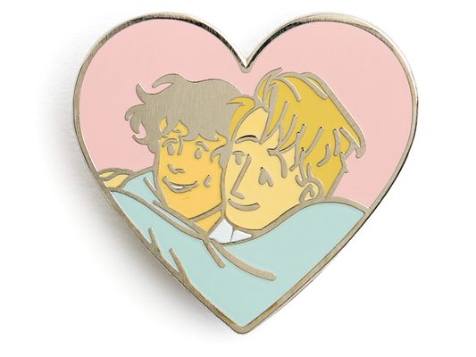 Heartstopper: Nick and Charlie Enamel Pin