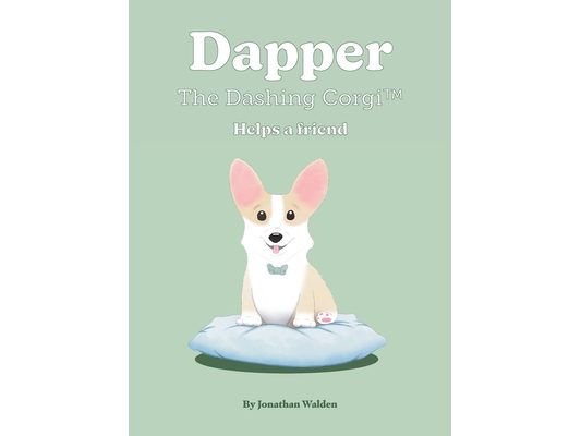 Dapper The Dashing Corgi Helps a Friend