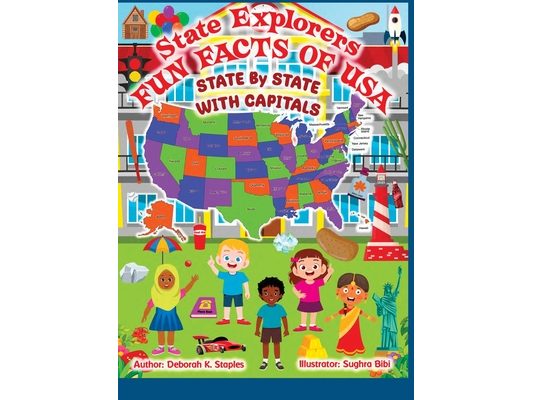 State Explorers: Fun Facts of USA State By State With Capitals