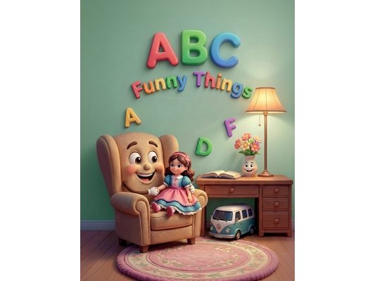 ABC Funny Things: Learning Letters with Fun Images of Familiar Things