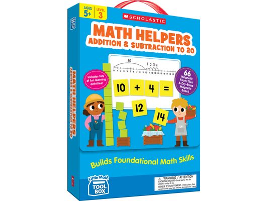Little Math Tool Box: Math Helpers: Addition & Subtraction to 20: Builds Foundational Math Skills
