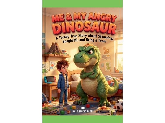 Me & My Angry Dinosaur: A Totally True Story About Stomping, Spaghetti, and Being a Team