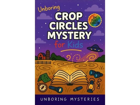 Unboring Crop Circles Mystery for Kids: Funny, Fascinating Guide to the Strangest True Crop Circle Mysteries, Shocking Theories, and Unexplained Patte