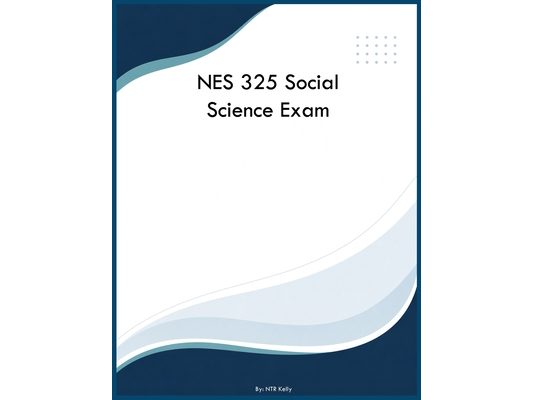 NES 325 Social Science Exam