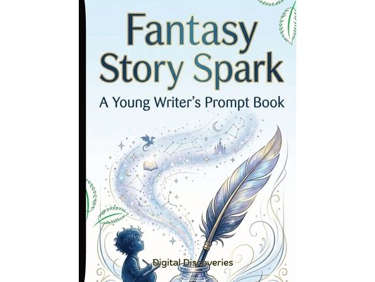 Fantasy Story Spark - A Young Writer's Prompt Book: Creative Writing Prompts to Inspire Imagination, Storytelling, and Confidence in Young Writers, Fo