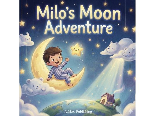 Milo's Moon Adventure: A Gentle Bedtime Story for Toddlers and Preschoolers About Sleep, Calm, and Sweet Dreams