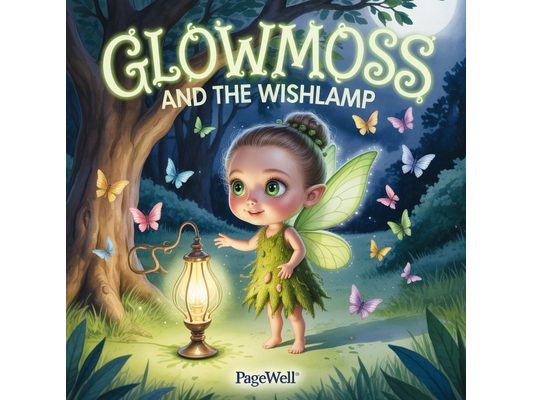 Glowmoss and the Wishlamp: A Gentle Story About Kindness, Wishes, and Helping Others for Kids Ages 4-10
