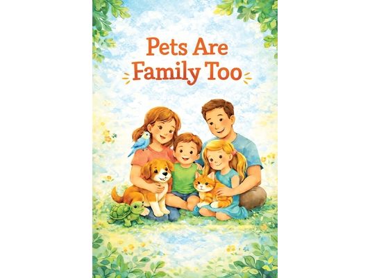Pets Are Family Too: story books for kids ages 3-5 6-8 pets books Heartwarming Stories That Teach Children Love, Care and Kindness
