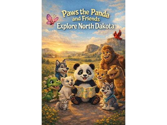 Paws the Panda and Friends: Explore North Dakota