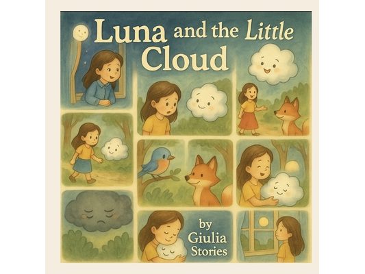 Luna and the Little Cloud: A gentle bedtime story about courage and friendship