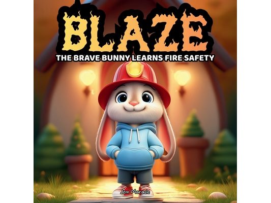 Blaze the Brave Bunny Learns Fire Safety: A Fire Safety Book for Kids About Smoke Detectors, Escape Plans, and Staying Safe