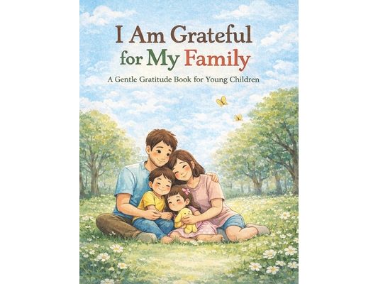 I Am Grateful for My Family: A Gentle Gratitude Book for Young Children