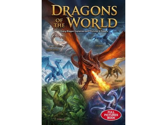 Dragons of the World: Every Dragon Explained with Pictures, Powers & Fun Facts for Kids