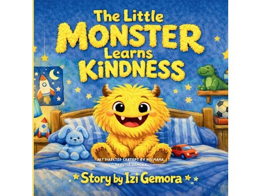 The Little Monster Learns Kindness: story by a 4 year old