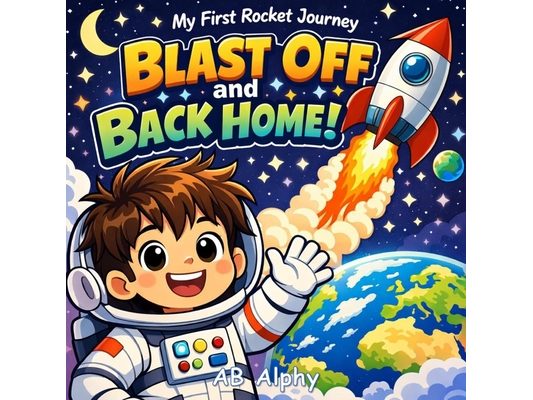 My First Rocket Journey: Blast Off and Back Home!: A Fun Space Adventure for Little Astronauts