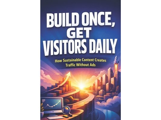 Build Once, Get Visitors Daily: How Sustainable Content Creates Traffic Without Ads