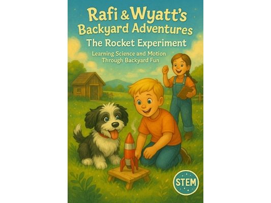 Rafi & Wyatt's Backyard Adventures: The Rocket Experiment: - Science Experiments, Rocket Launches, and Goofy Fun for Early Readers