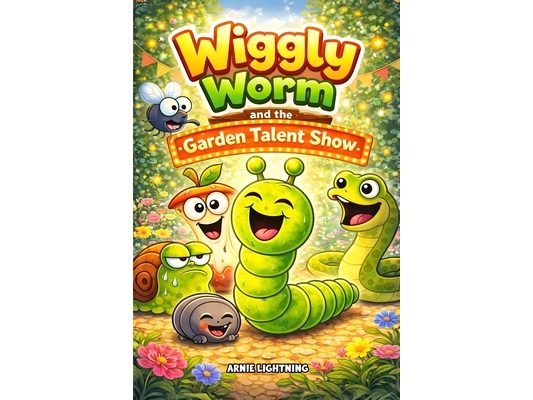 Wiggly Worm and the Garden Talent Show: 8 Funny Garden Stories About Friendship, Confidence, and Big Giggles for Kids Ages 4-8