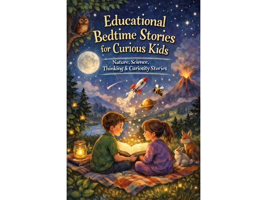 Educational Bedtime Stories for Curious Kids: Nature, Science, Thinking & Curiosity Stories