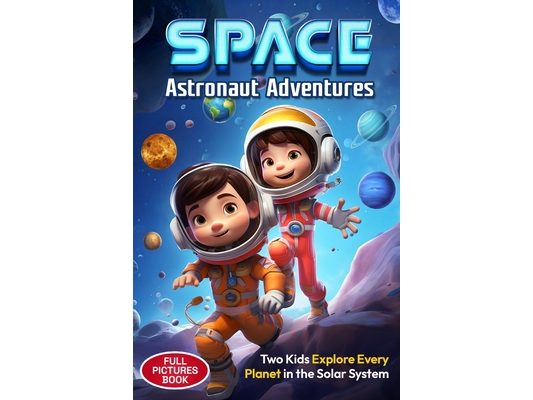 Space Astronaut Adventures: Two Kids Explore Every Planet in the Solar System: A Fun Space Science Adventure Packed with Shocking Facts for Curious Ki