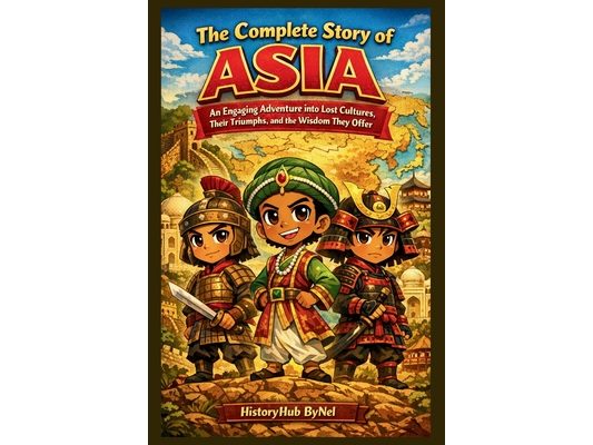 The Complete Story of ASIA: A Kids' History Book: An Engaging Adventure into Lost Cultures, Their Triumphs, and Wisdom They Offer
