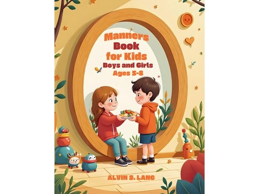 Manners Book for Kids Boys and Girls Ages 5-8: Real-Life Stories, Fun Activities, and Simple Social Skills to Build Confidence, Respect, and Kindness