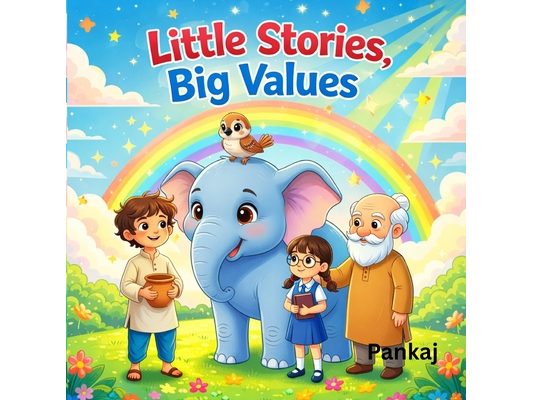 Little Stories, Big Values: 5 Inspiring Moral Stories to Teach Kindness, Sharing, and Good Values to Children