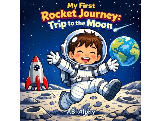 My First Rocket Journey: Trip to the Moon: A Magical Moon Adventure for Little Explorers