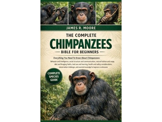 The Complete Chimpanzees Bible for Beginners: Everything You Need To Know About Chimpanzees: Behavior and intelligence, social structure and communica