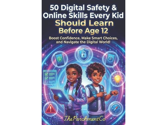 50 Digital Safety & Online Skills Every Kid Should Learn Before Age 12: Protect, Navigate, and Thrive Online - Internet Safety, Screen Time, Privacy,
