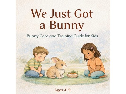 We Just Got a Bunny: Bunny Care and Training Guide for Kids