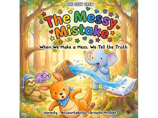 When We Make a Mess, We Tell the Truth: A Cozy Preschool Social Skills Story About Honesty, Responsibility, and Big Feelings