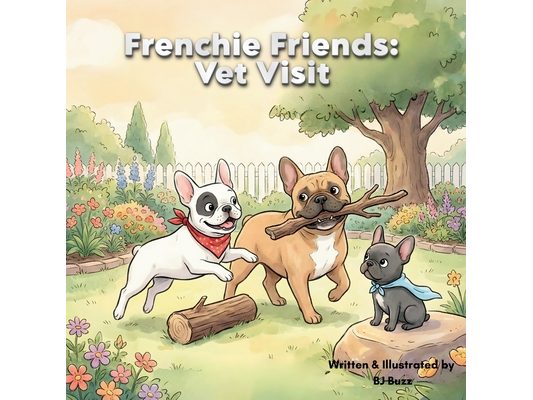 Frenchie Friends: Vet Visit: The Cone of Courage
