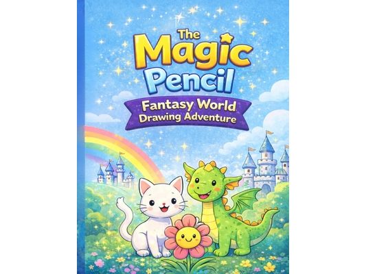 The Magic Pencil: Fantasy World Drawing Adventure: Draw to Bring the Magic to Life!