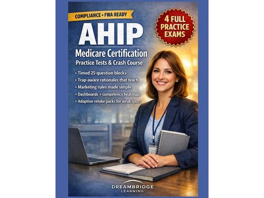 Ahip Medicare Certification Practice Tests and Crash Course: Compliance-Driven Decision Skills, Timed Blocks, and Trap-Aware Rationales Built for Busy