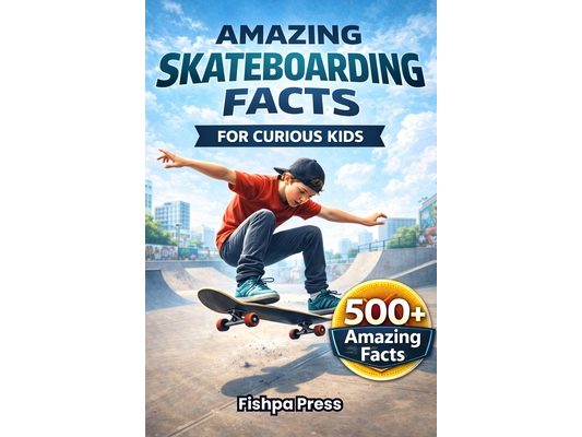 Amazing Skateboarding Facts for Curious Kids: 500+ Surprising Facts About Skateboarding History, Culture, Gear, and Olympic Moments for Young Fans