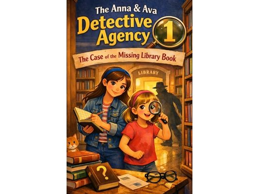The Case of the Missing Library Book: The Anna & Ava Detective Agency, Book 1