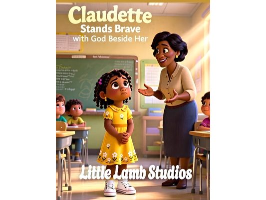 Claudette Stands Brave with God Beside Her: A Christian Picture Book About Courage, Faith, and Confidence