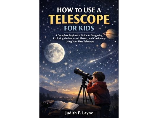 How to Use a Telescope for Kids: A Complete Beginner's Guide to Stargazing, Exploring the Moon and Planets, and Confidently Using Your First Telescope