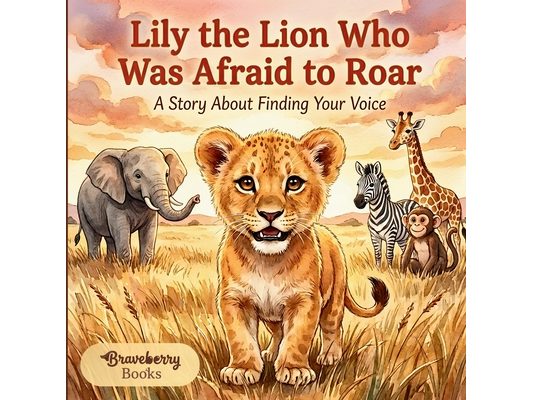 Lily the Lion Who Was Afraid to Roar: An Inspiring Story for Kids Ages 4-8 About Courage, Self-Expression, and Believing in Yourself