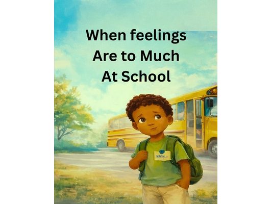 When my feelings are to much at school: social emotional learning, autism, sensory, school readiness, coping skills, behavior support, self-regulation