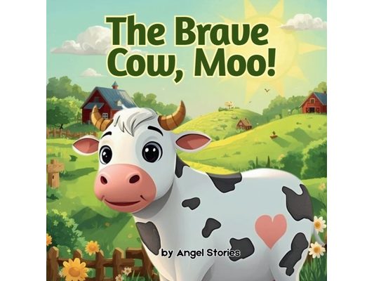 The Brave Cow, Moo!: A Gentle Moral Story for Toddlers and Preschoolers Ages 2-5: A Heartwarming Animal Story About Kindness, Courage, and Helping Oth