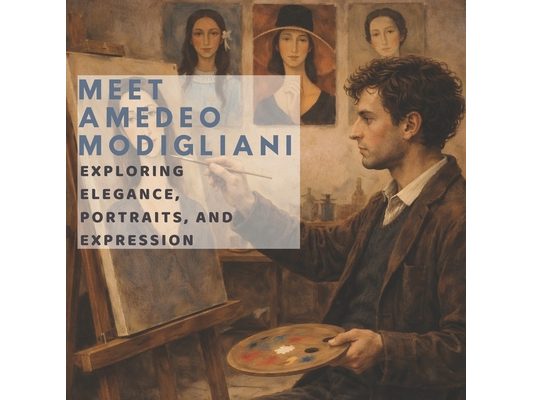 Meet Amedeo Modigliani: Exploring Elegance, Portraits and Expression