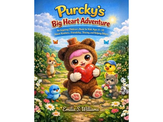 Purcky's Big Heart Adventure: An Inspiring Children's Book for Kids Ages 4-10 About Kindness, Friendship, Sharing, and Helping Others